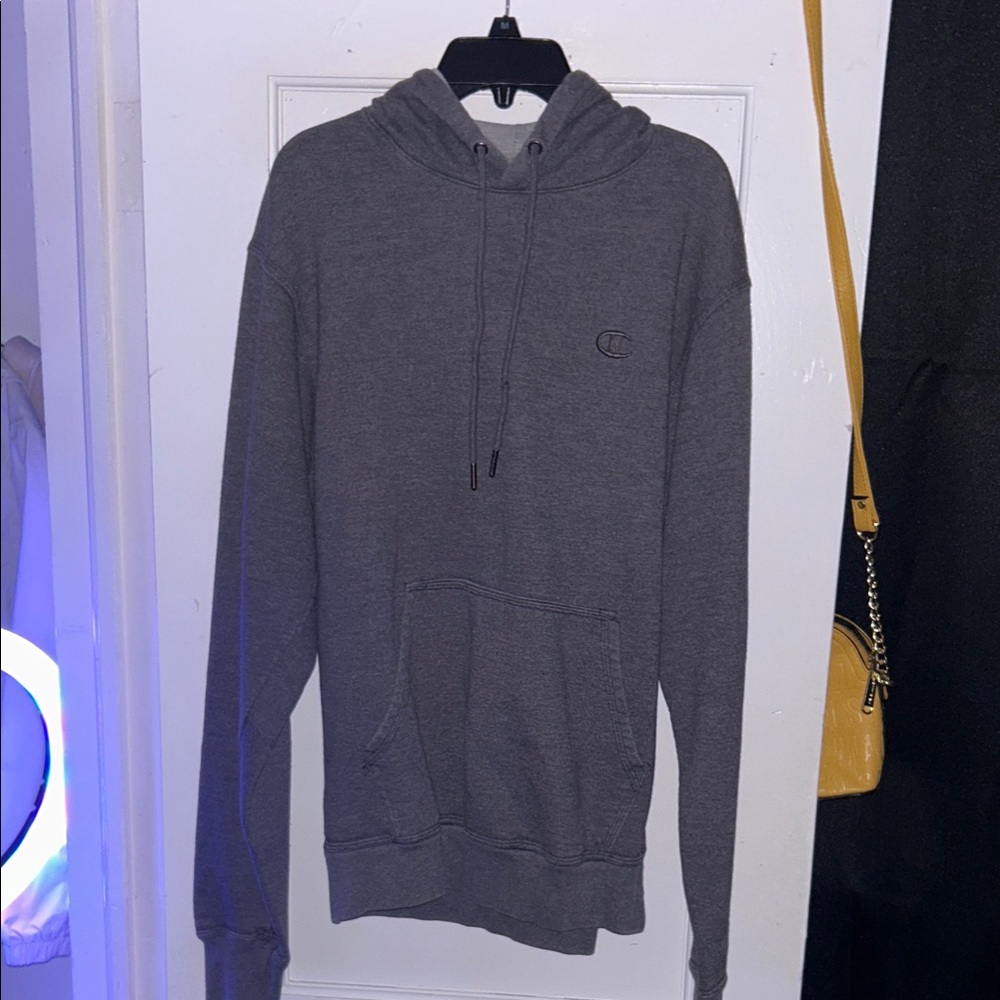 Champion Dark Gray Pullover Hoodie